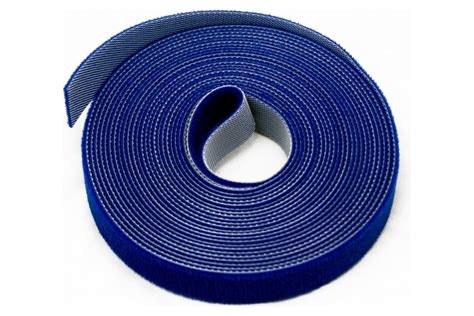 Лента (липучка) в рулоне Hyperline WASNR-5x25-BL ширина 25 мм, длина 5 ...