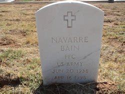 Navarre Bain 1938 1998 Mémorial Find a Grave