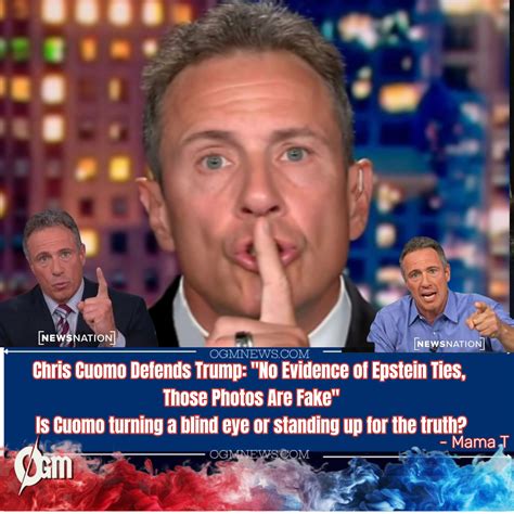 OGM - Cuomo claims online photos with Trump and young girls are fake