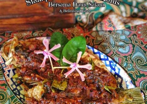 Resipi Siakap Masak Pedas Manis Bersama Daun Salam Dan