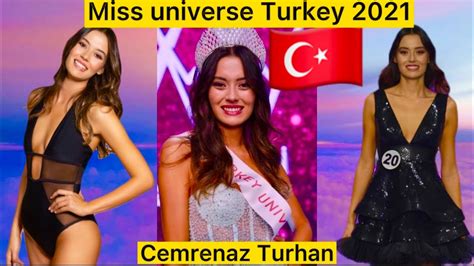 Miss Universe Turkey Cemrenaz Turhan Miss Universe Turkey