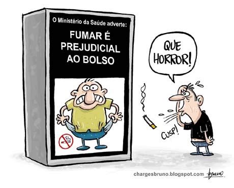 Charge Sobre Uso De Drogas - Drogas estimuladoras: Charge de cigarro