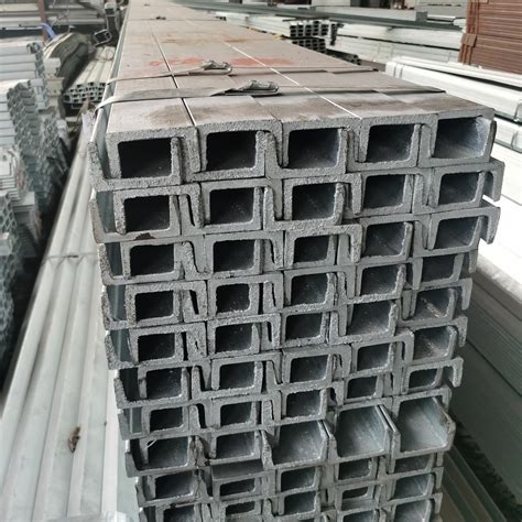 Q355 Galvanized Carbon Hot Rolled Aluminium U Beam Steel C Channel U