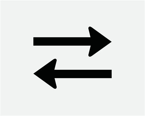 Right And Left Arrow Icon Direction Navigation Previous Next Two