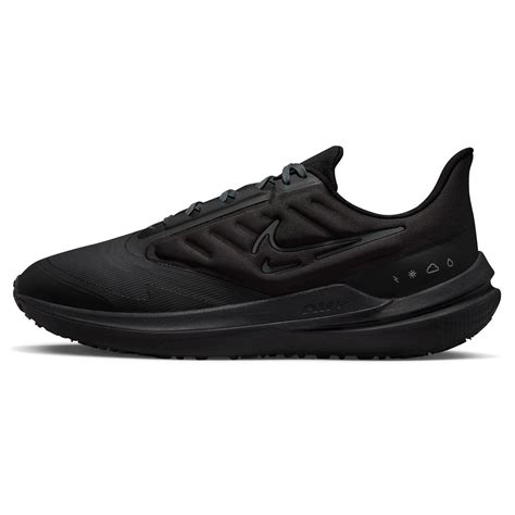 Nike Air Winflo 9 Shield Erkek Siyah Koşu Ayakkabısı DM1106 007 Sportive