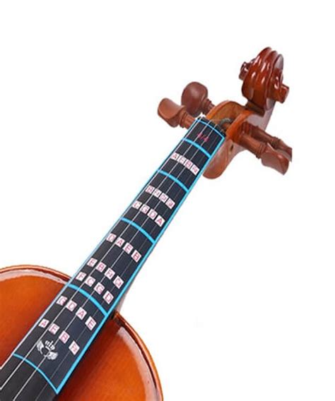 Violin Fingerboard Sticker Removable 4 4 Violin Finger Position Marker