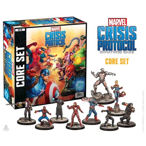 Marvel Crisis Protocol Core Set Eng Gamemat Eu