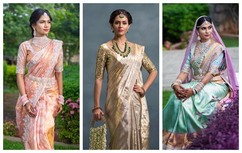 10 Gorgeous Sarees For Engagement That Will Make You The Most Beautiful Bride To Be 2019