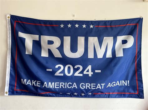 Trump 2024 Flag Make America Great Againdouble Sided 3