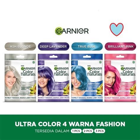 Jual Garnier Hair Naturals Ultra Color Pastels Sachet Ash Blonde True