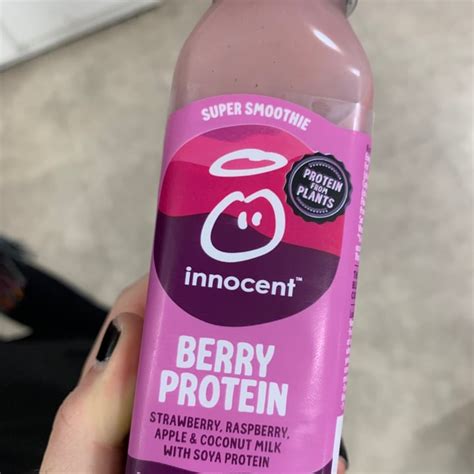 Innocent Drinks Berry Protein Review Abillion