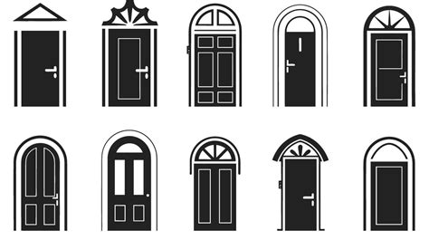 Unlocking Meaning Exploring the Symbolism of Door Icons 26162083 Vector Art at Vecteezy