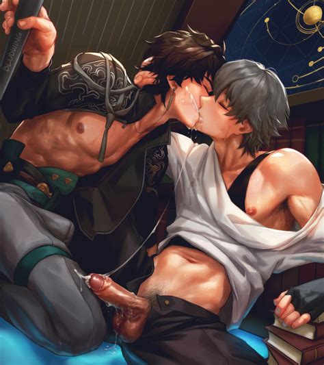 Rule 34 2boys After Fellatio Armpit Hair Black Hair Bludwing Bulge Caelus Honkai Star Rail