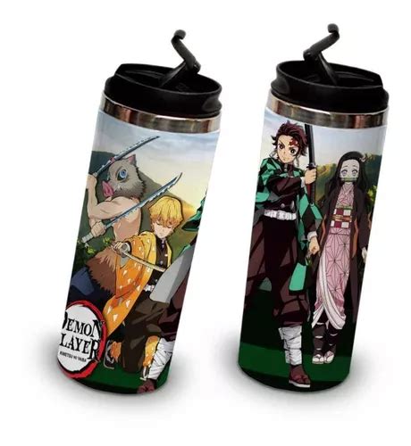 Termo Acero Inox Ml Demon Slayer Kimetsu No Yaiba Env O Gratis