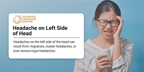 Headache on Left Side of Head: Causes and Treatment - Advance Headache ...