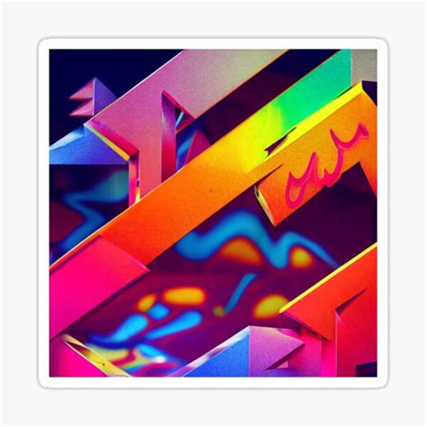 "psychedelic graffiti" Sticker for Sale by one-entity | Redbubble