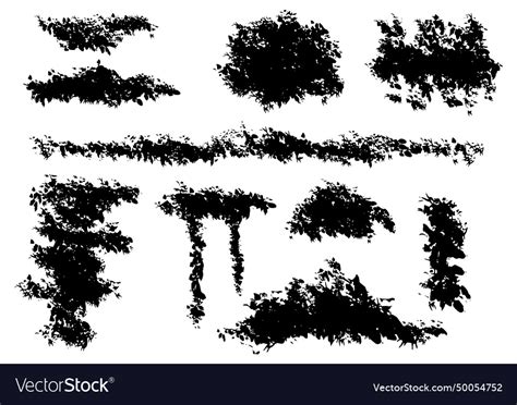 Collection of random hand drawn scribble Vector Image