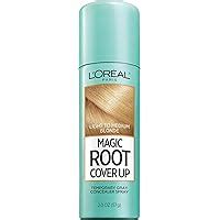 Amazon L Oreal Paris Magic Root Cover Up Gray Concealer Spray Light To Medium Blonde 2 Oz