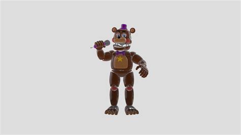 Rockstar Freddy Fnaf Ar 3d Model By Foxyisdbest [44f69fd] Sketchfab