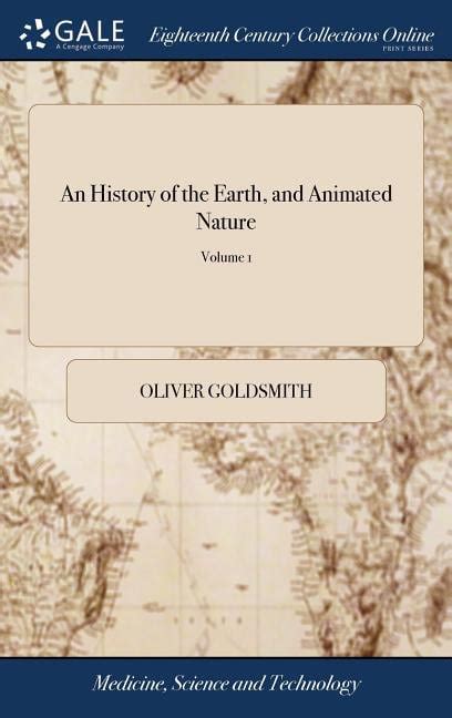 An History Of The Earth And Animated Nature By Oliver Goldsmith In