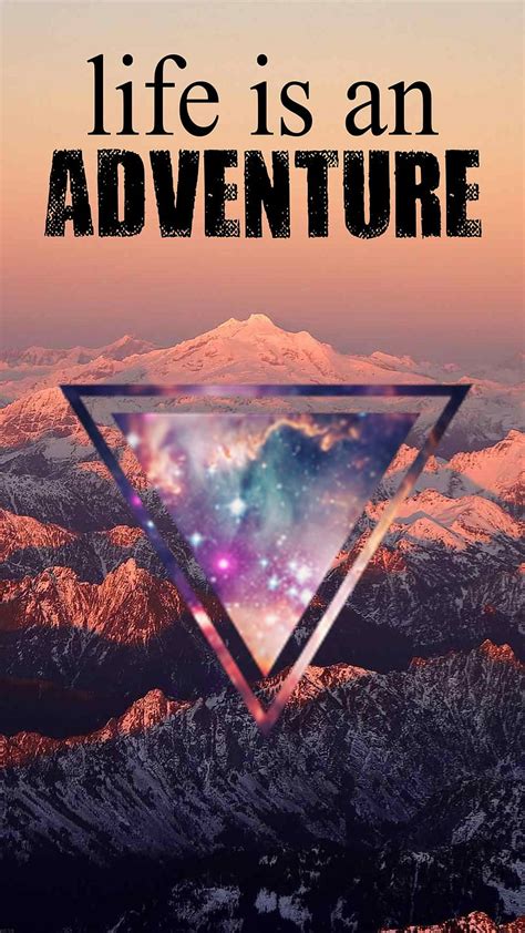 Life Is An Adventure Landscape Quotes HD Phone Wallpaper Peakpx