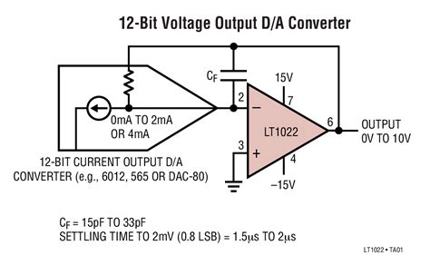 LT1022 High Speed Precision JFET Input Operational Amplifier BDTIC