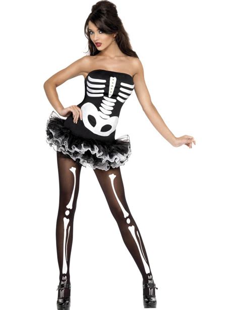 Déguisement squelette sexyfemme avec tutu Halloween Deguise toi