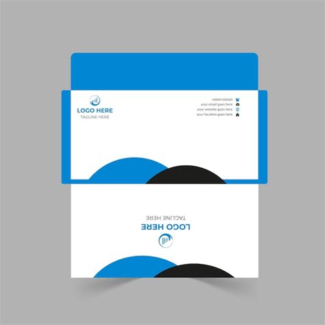 Premium Vector | Envelope design template