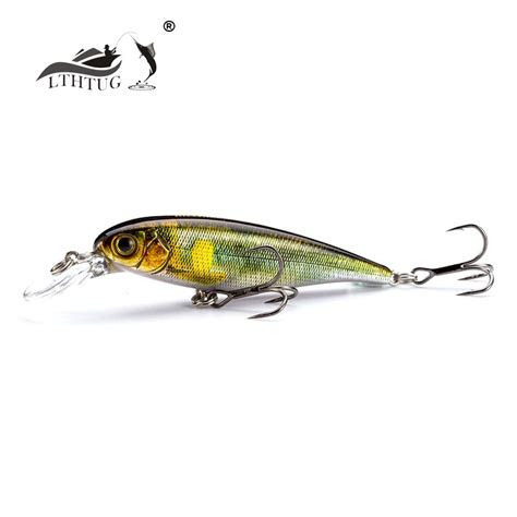 Lthtug Hard Fishing Lure Slow Sinking Minnow Iscas Artificiais Wobbler