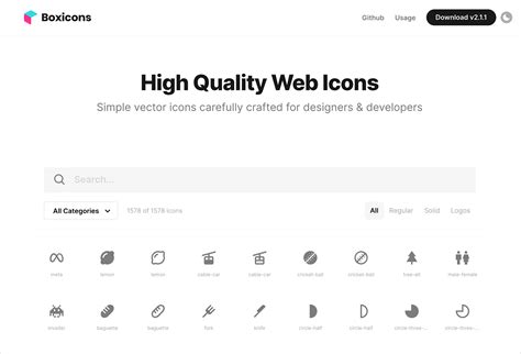 30 Places To Get Free Website Icons Justinmind