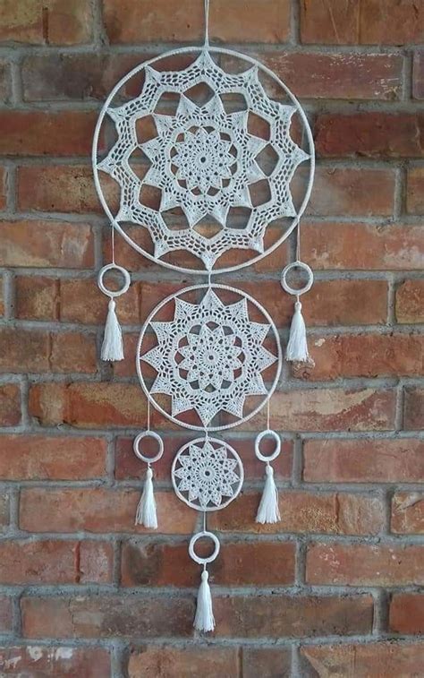 Latest Gorgeous Handmade Crochet Wall Decoration Ideas Decoração Filtro Dos Sonhos Apanhador