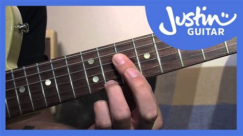 How To Play Dominant 7th Chord Grips Blues Rhythm Guitar Lessons Bl