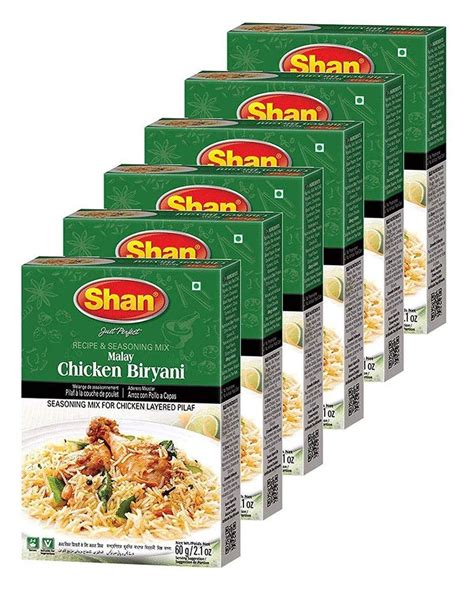 G Shan Malay Chicken Biryani Masala At Rs Box Shan Biryani