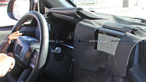 2024 Toyota Tacoma Spy Photos Show Truck's Digital Interior