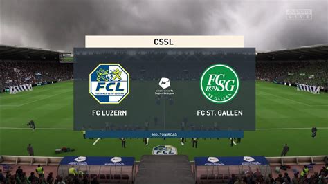 Fifa Fc Luzern Vs Fc St Gallen Cssl Gameplay Youtube