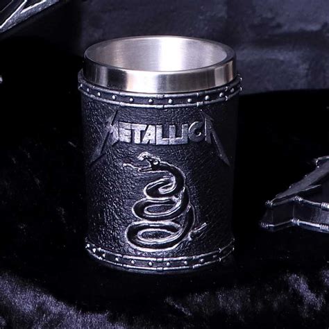 Metallica The Black Album Shot Glass Nemesis Now Wholesale Tware