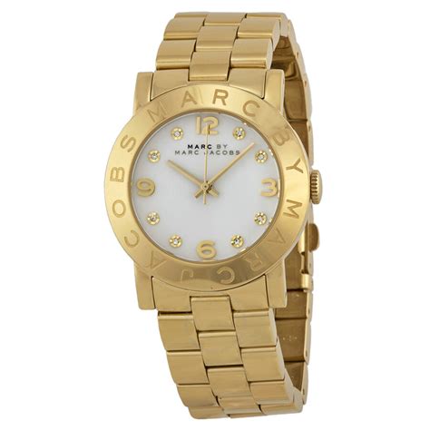 Marc By Marc Jacobs Amy White Dial Ladies Watch Mbm3056 Marc By Marc