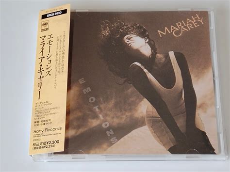 【やや傷や汚れあり】【smj刻印マト1】マライア・キャリー Mariah Carey Emotions 帯付cd Sony