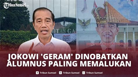 Presiden Jokowi Ingatkan Gielbran Bem Ugm Harus Utamakan Sopan Santun