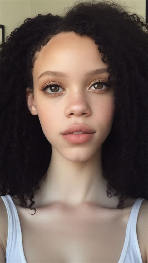 Gorgeous Pale Skinned Biracial Women Muse Ai