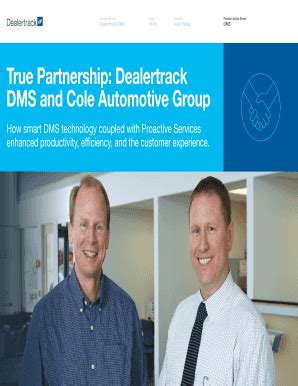 Fillable Online True Partnership Dealertrack Fax Email Print PdfFiller