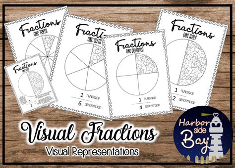 visual fractions   teachers