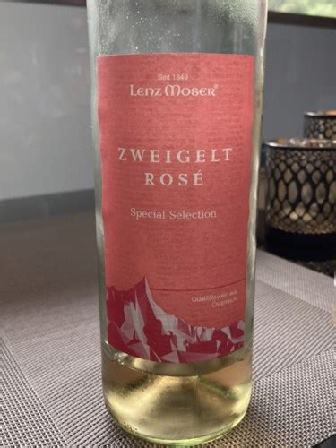 Lenz Moser Special Selection Zweigelt Ros Vivino