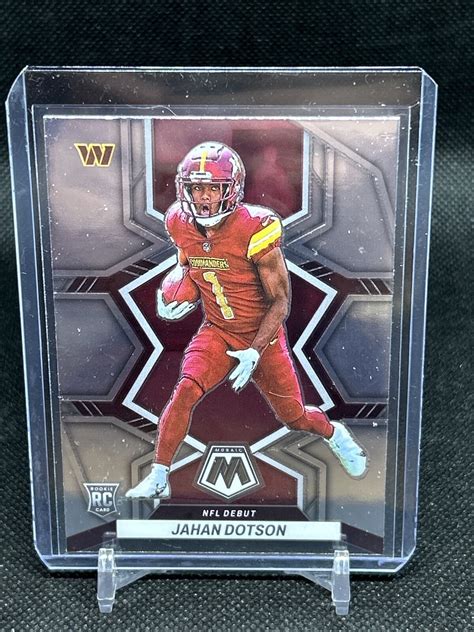 2022 Panini Mosaic Football Jahan Dotson Washington Commanders RC 280