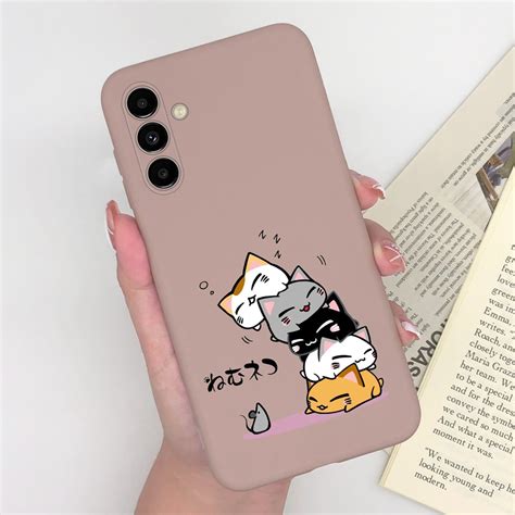 Funda De Teléfono Para Samsung Galaxy A24 4g Nuevo Diseño Lindo Corazón De Amor Dinosaurio