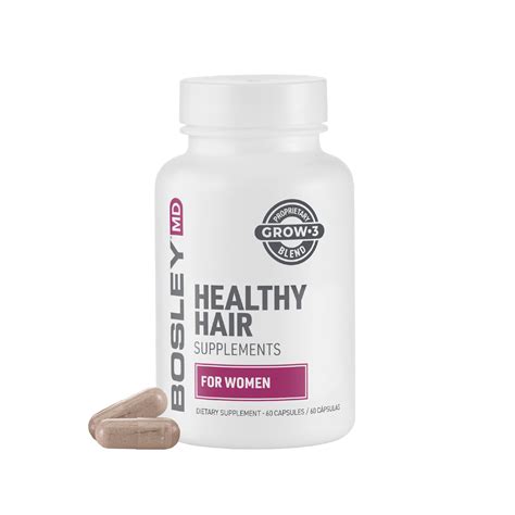 Healthy Hair Growth Capsules for Women – BosleyMD