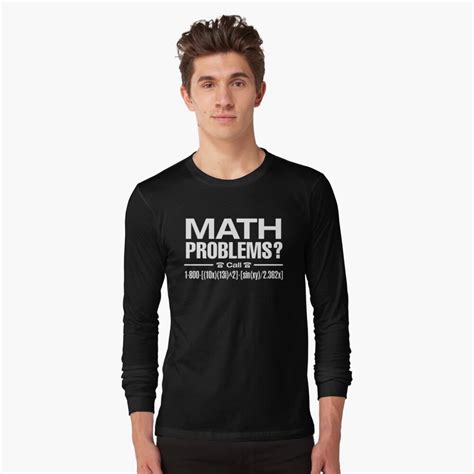 Funny Math T Shirt T Math Problem For Women Men Essential T Shirt