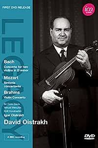 Amazon David Oistrakh Bach Concerto For Two Violins Mozart