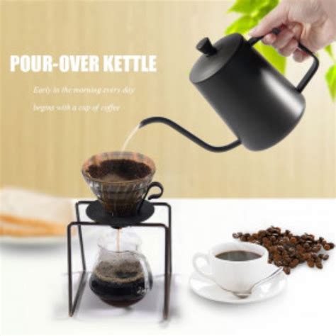 Jual Teko Kopi Leher Angsa V60 600 Ml 350 Ml Pour Over Coffee