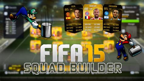 Fifa Ultimate Team Squad Builder L N Snake Hybrid Ft Informs